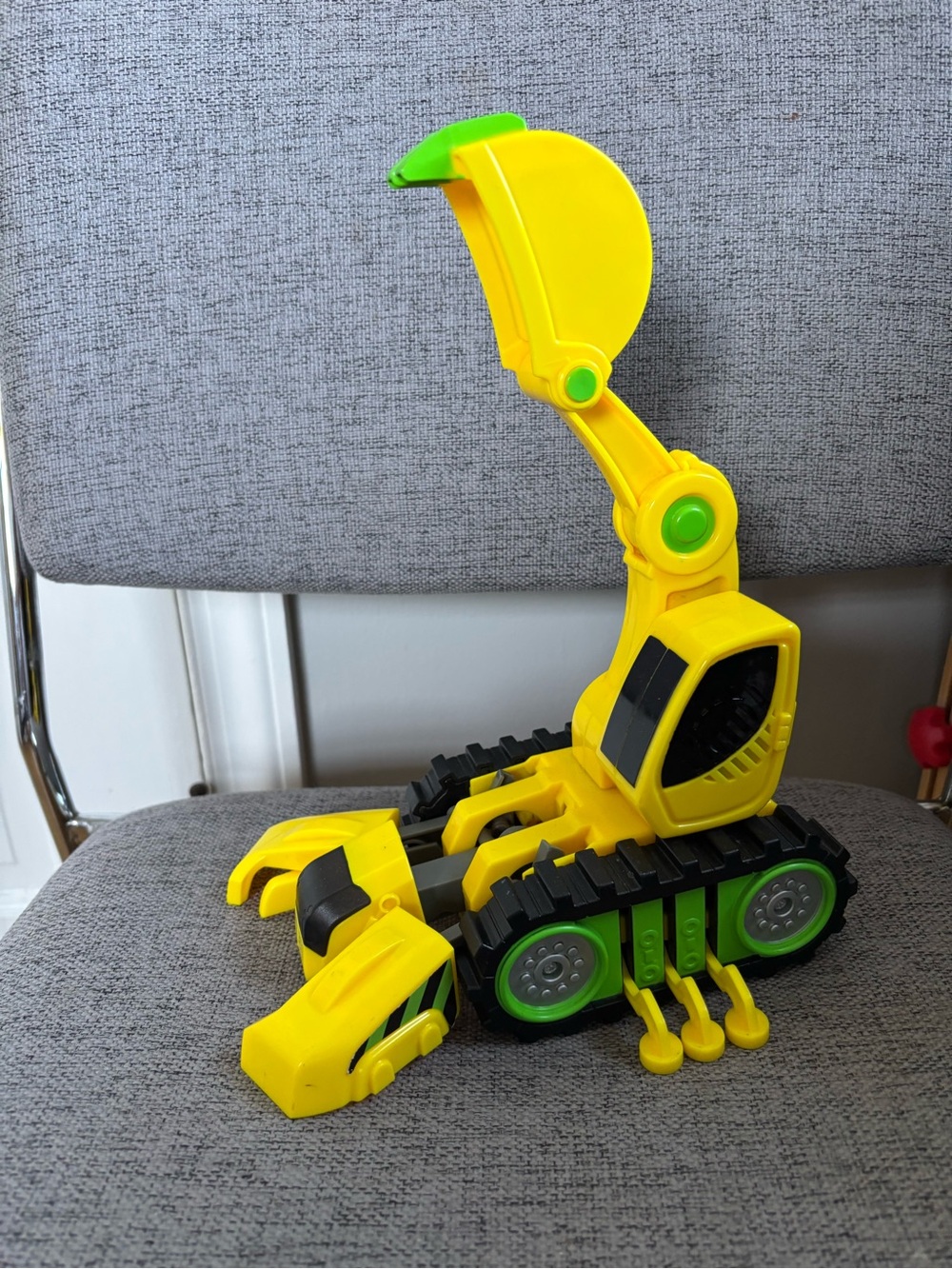 Musical Excavator Construction Truck Toy